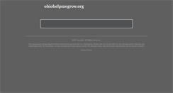 Desktop Screenshot of ohiohelpmegrow.org